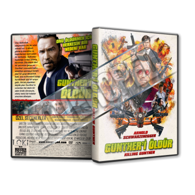 Gunther'i Öldür - Killing Gunther 2017 Cover Tasarımı (Dvd Cover)